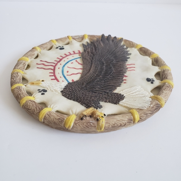 #Young's 97 Ceramic Sun catcher Eagle Plaque - Picture 8 of 9